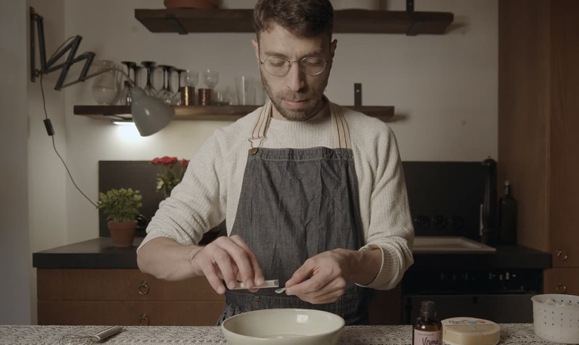 Veganer Camembert aus der eigenen Küche