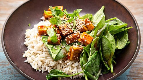 Shinto Bowl mit Teriyaki Sauce