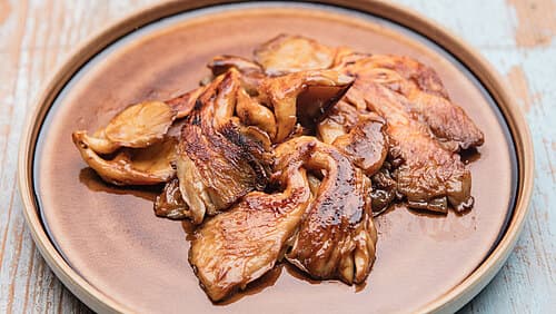 Austernseitling BBQ Steak