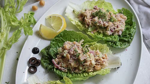 "Thunﬁsch"salat-Aufstrich