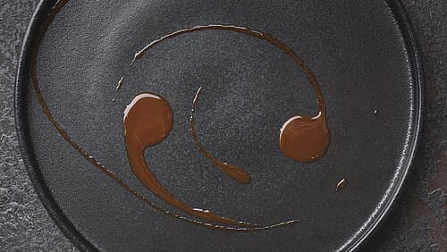 Plating-Techniken: Sauce