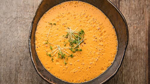 Tomaten-Kokos-Suppe