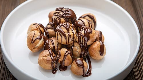 Profiteroles (Windbeutel)