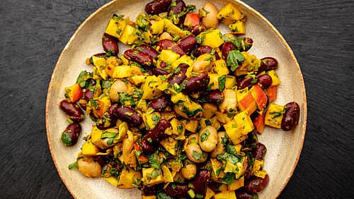 Curry-Leguminosen-Salat