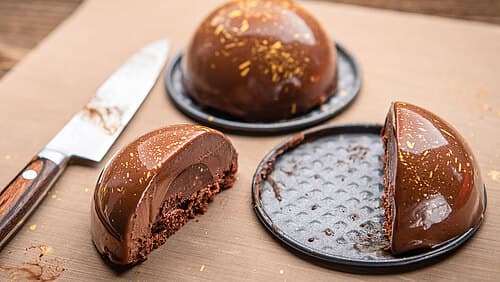 Kaffee-Schoko-Dessert