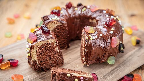 Geburtstags-Marmorkuchen