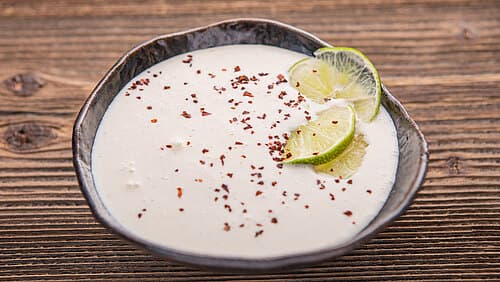 Kokos-Ingwer-Limetten-Soße