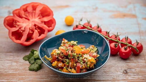 Fermentierte Tomatensalsa