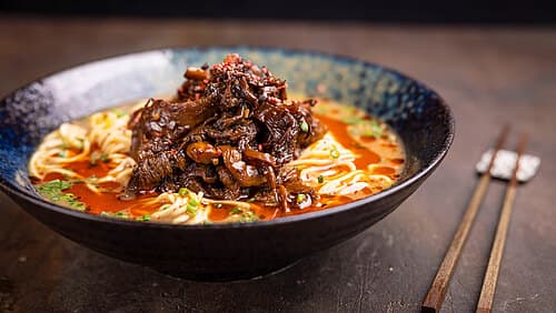Pilz-Ramen