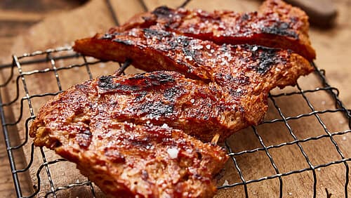 Knuspriges Big-Steak