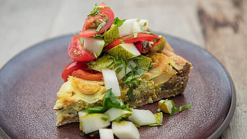 Zwiebelkuchen Teil IV: Finale & Anrichten