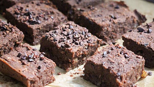 Süßkartoﬀel-Brownies