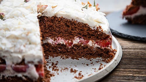 Erdbeer-Sahne-Torte