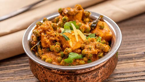 Matar Paneer