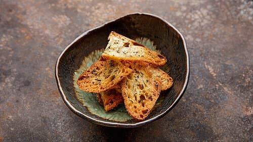 Köstliche Brotchips