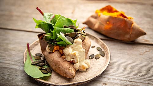 Stuffed Sweet Potatoe