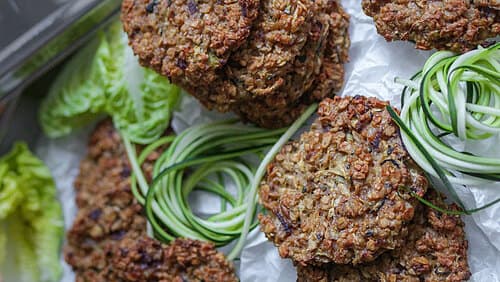 Zucchini-Hafer-Bratlinge