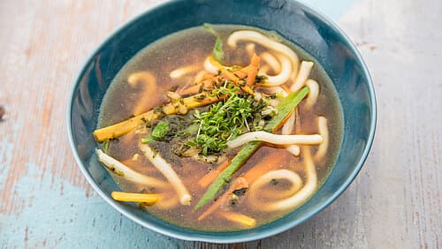 Asiatische Nudelsuppe