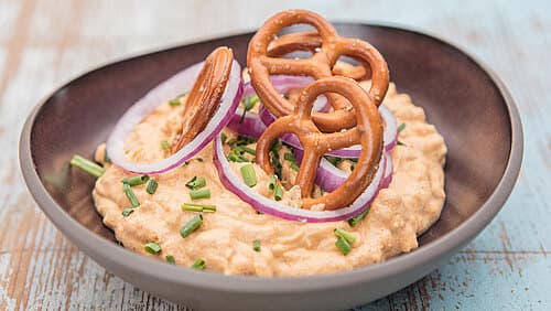 Obatzter oder bayerischer Brotzeitkäse