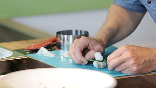 Vorspeise Teil 2: gefüllte Reis-Dumplings Vorspeise Teil 2: gefüllte Reis-Dumplings