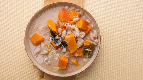 Kürbis-Bohnen-Curry Thai-Style Kürbis-Bohnen-Curry Thai-Style