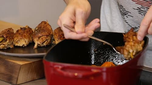 Hauptgang Teil 1: Rouladen Hauptgang Teil 1: Rouladen