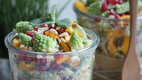 Bunter Quinoa-Sommersalat Bunter Quinoa-Sommersalat