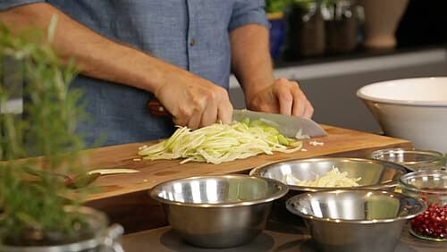 Hauptgang Teil 5: Fenchel-Salat Hauptgang Teil 5: Fenchel-Salat
