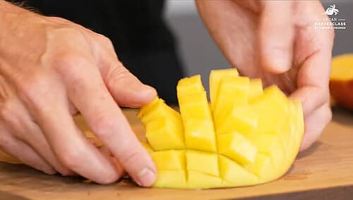 Mango schälen Mango schälen