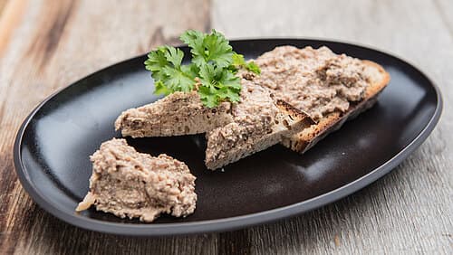 Räuchertofu als Aufstrich oder Farce Räuchertofu als Aufstrich oder Farce