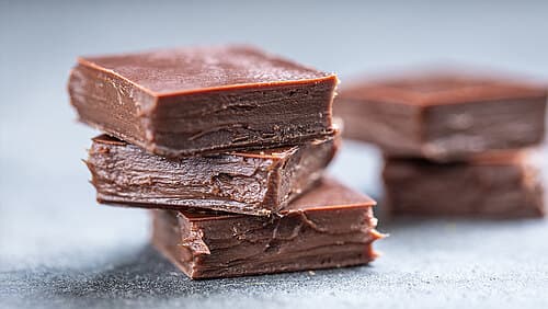 Ganache-Schnittpraline Ganache-Schnittpraline