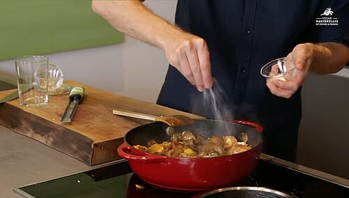 Pilzgulasch Teil I: Gulasch Pilzgulasch Teil I: Gulasch
