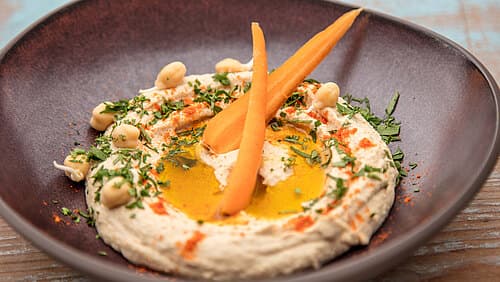 Gekeimter & fermentierter Hummus Gekeimter & fermentierter Hummus