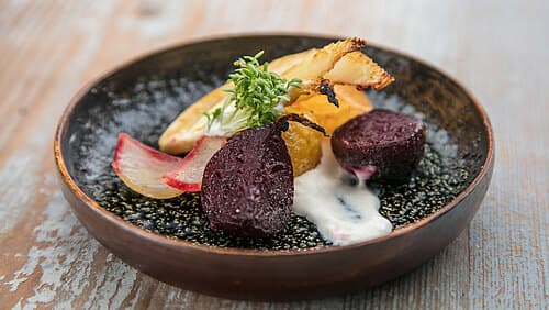 Ofengemüse mit Meerrettichcreme Ofengemüse mit Meerrettichcreme