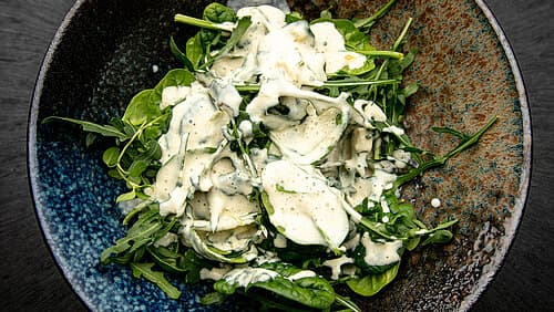 Blattsalat mit Joghurtdressing Blattsalat mit Joghurtdressing